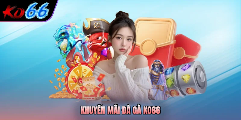Khuyến mãi đá gà KO66